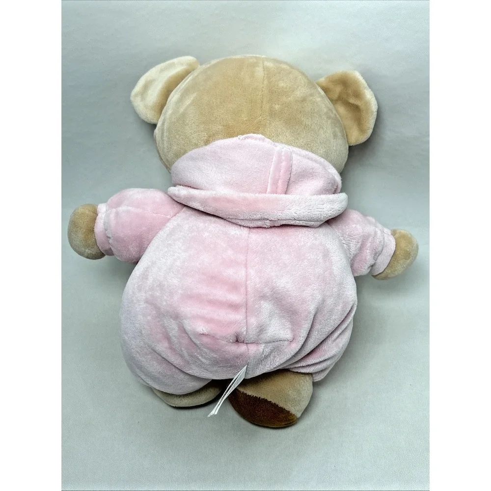 Ty Pluffies PJ Bear‎ Pink Plush Toy Teddy Stuffed Animal Pajamas 10